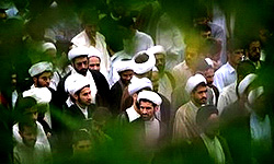 تجمع ۷۰۰۰ طلبه تهرانی به مناسبت سالروز حماسه ۹ دی