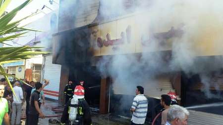 فروشگاه مبل ایده آل ، مرکز فروش مبل در بهشهر در آتش سوخت